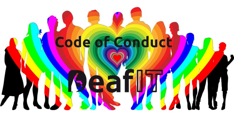 Code of Conduct während der DeafIT Konferenz