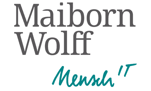 Maibornwolff Mensch IT company logo