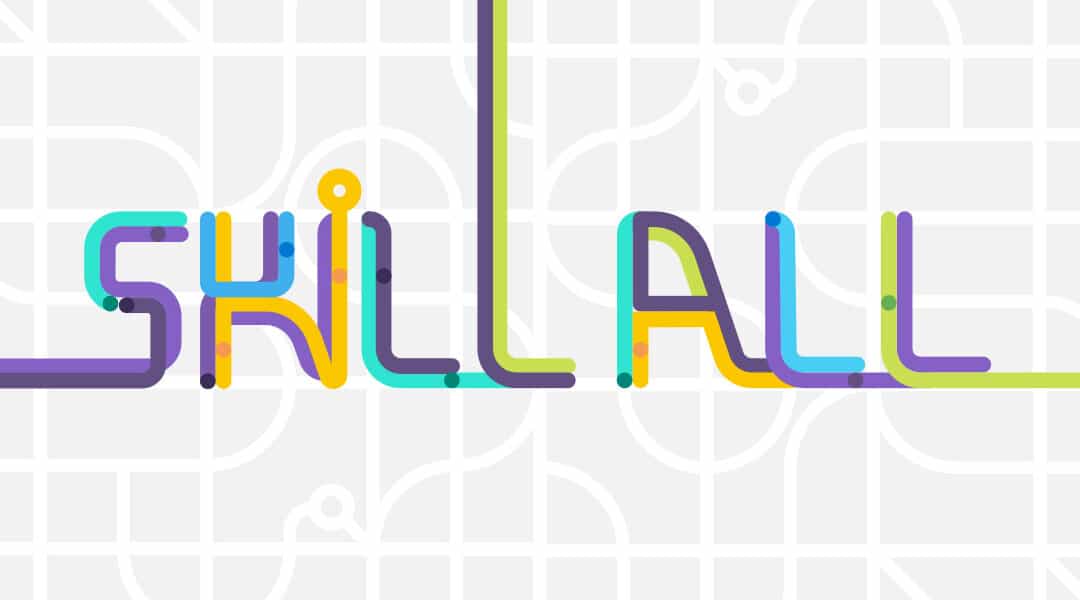 Logo von der Microsoft-Initiative "SkillAll"